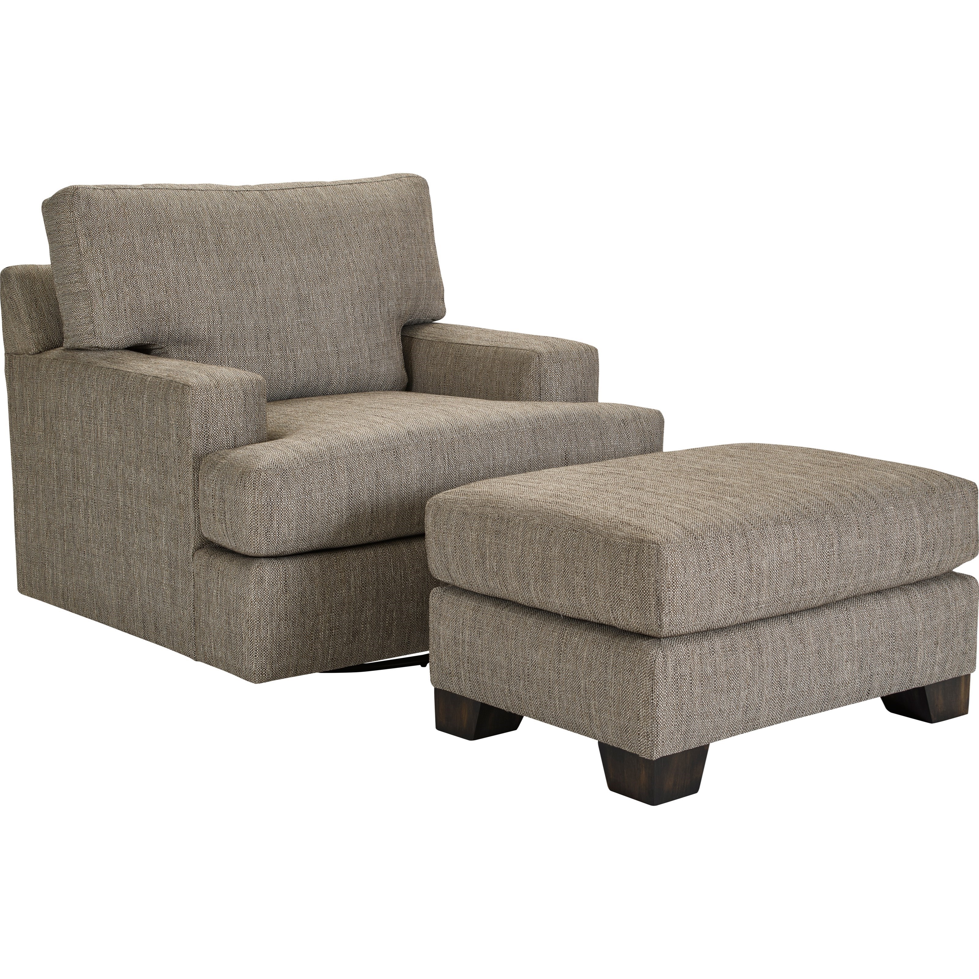 Broyhill Furniture Nash Large Swivel Chair with Track Arms Find Your